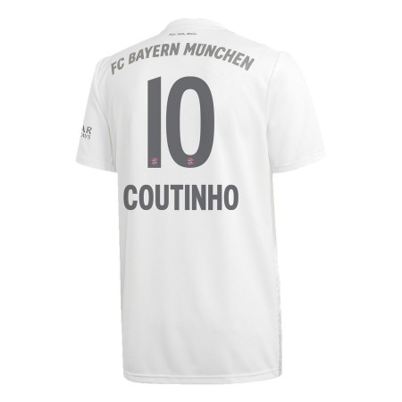 Tenue Bayern Munich Philippe Coutinho 10 Exterieur 2019-2020 Maillot de Foot